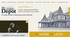 Desktop Screenshot of duluthdepot.org